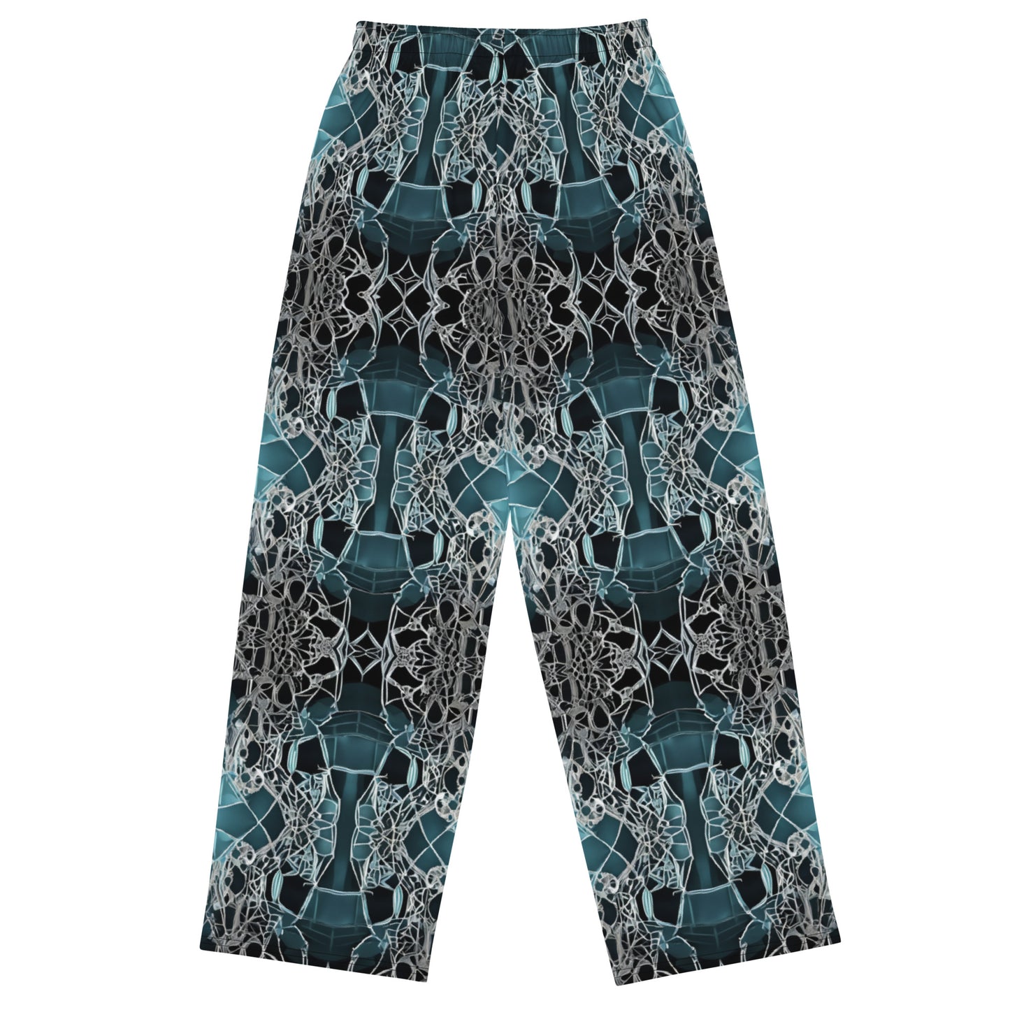 All-over print unisex wide-leg pants