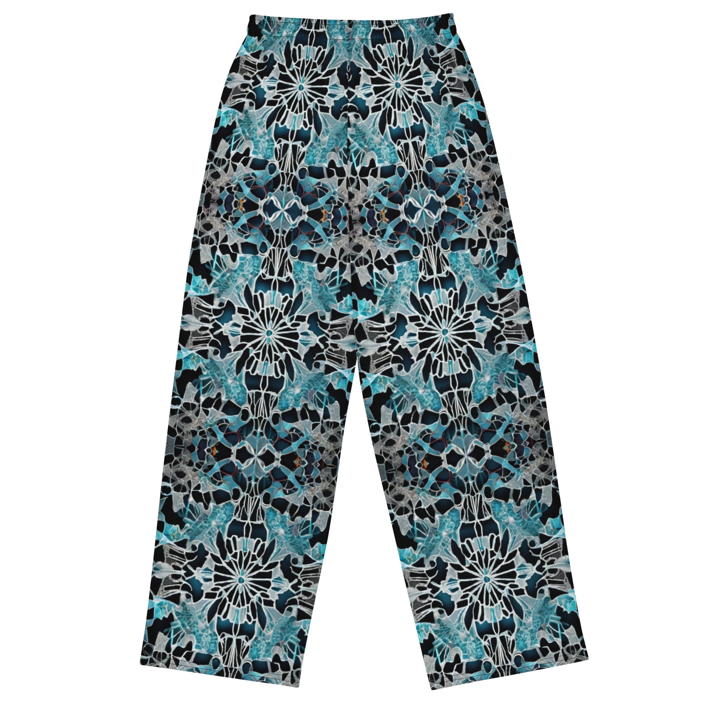 All-over print unisex wide-leg pants