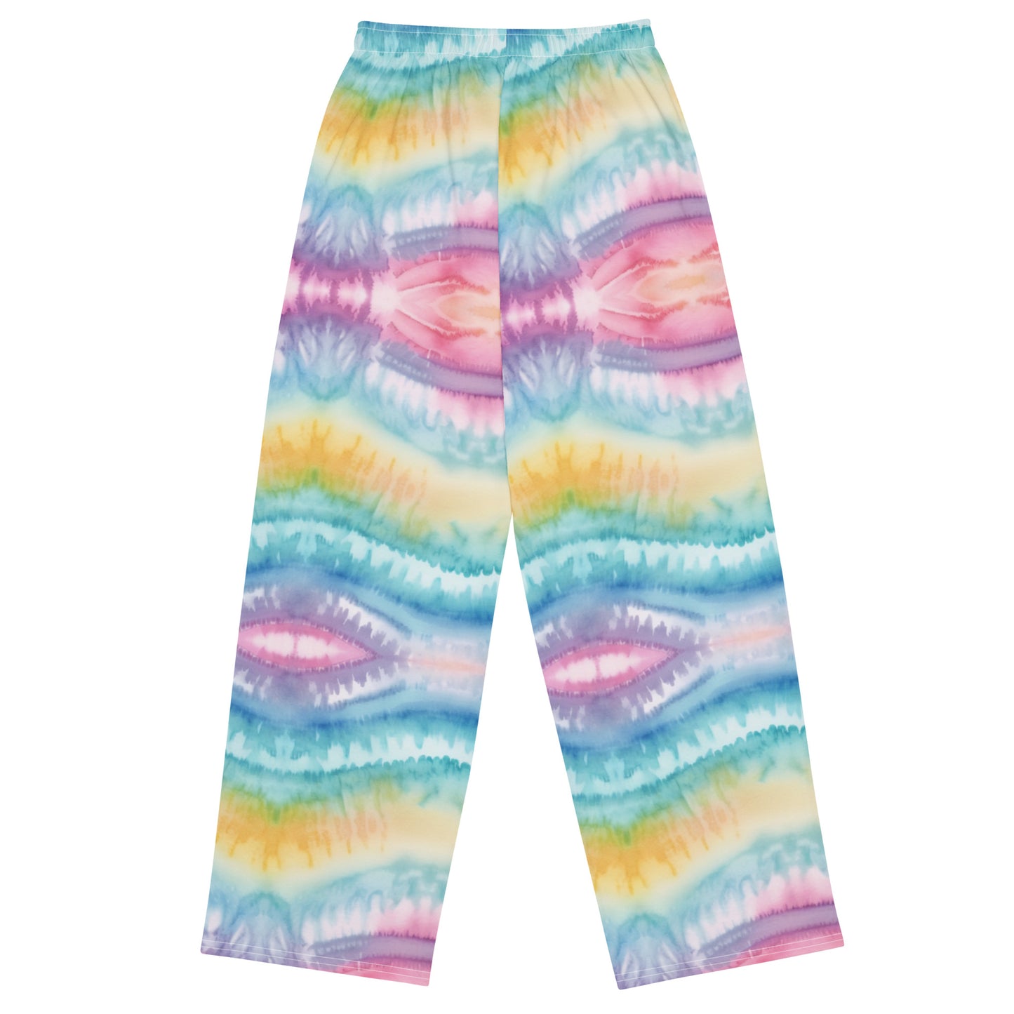 All-over print unisex wide-leg pants