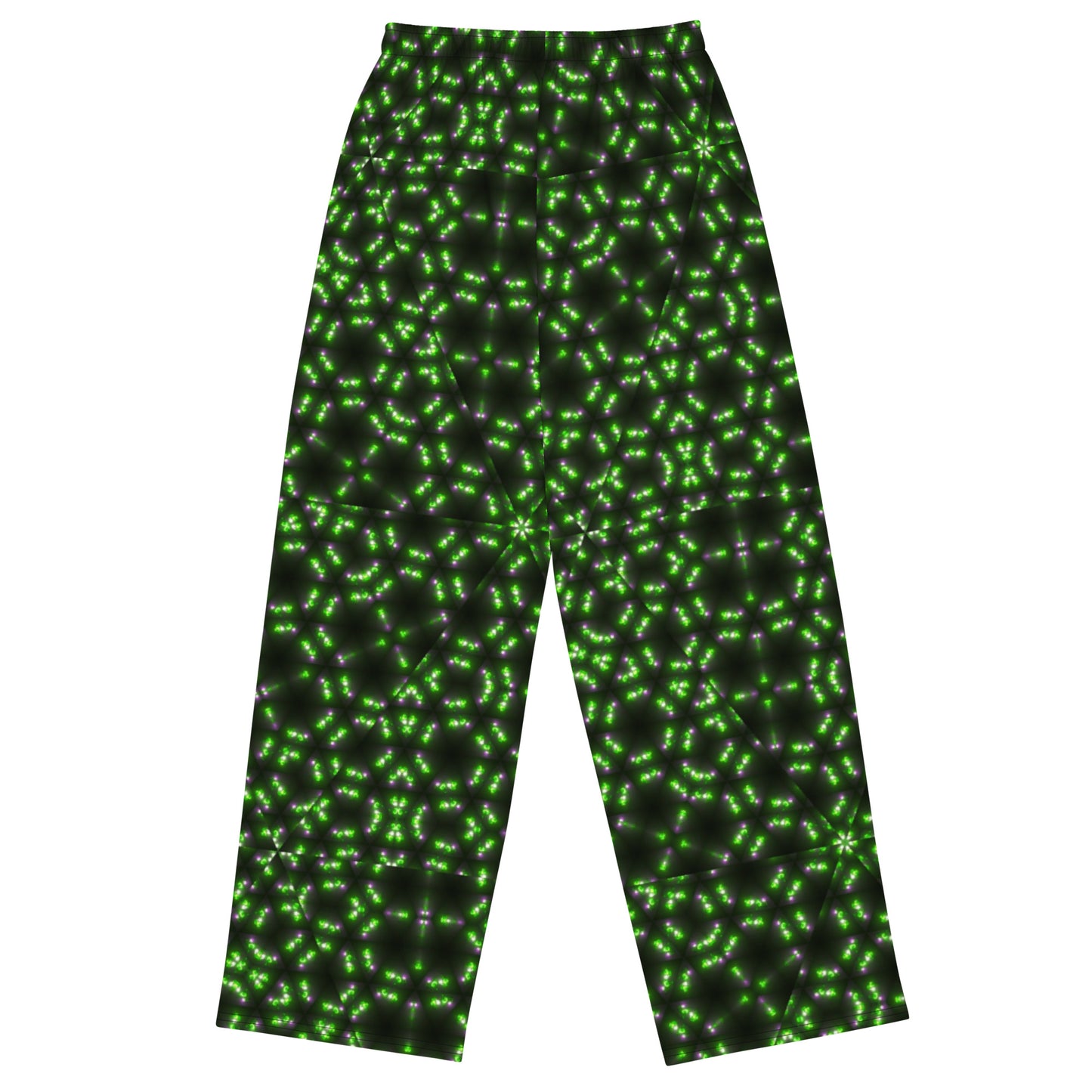 All-over print unisex wide-leg pants