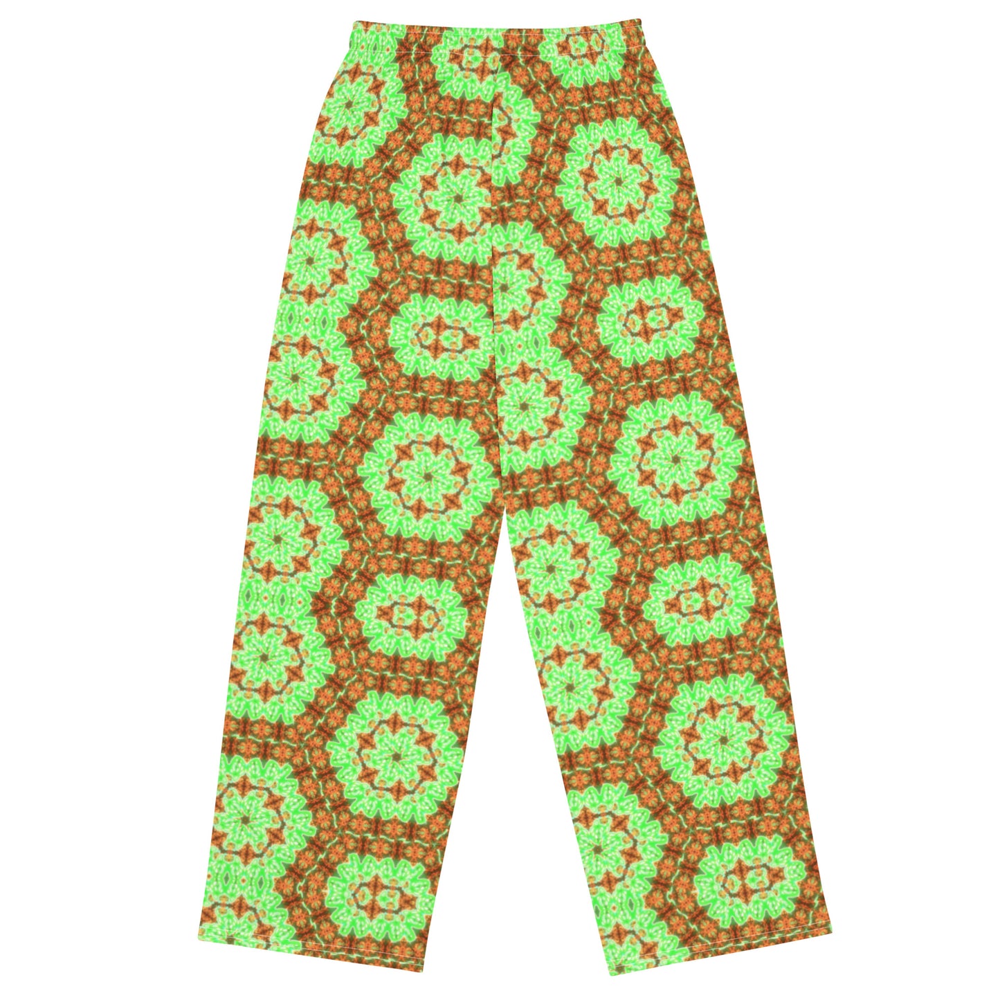 All-over print unisex wide-leg pants