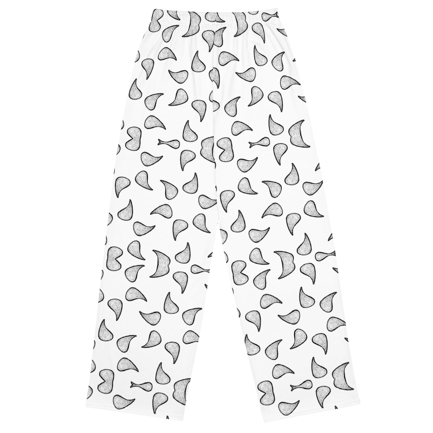 All-over print unisex wide-leg pants