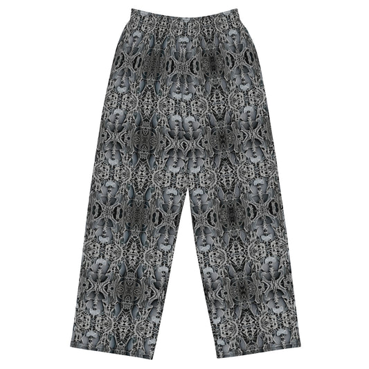 All-over print unisex wide-leg pants