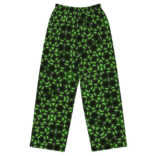 All-over print unisex wide-leg pants