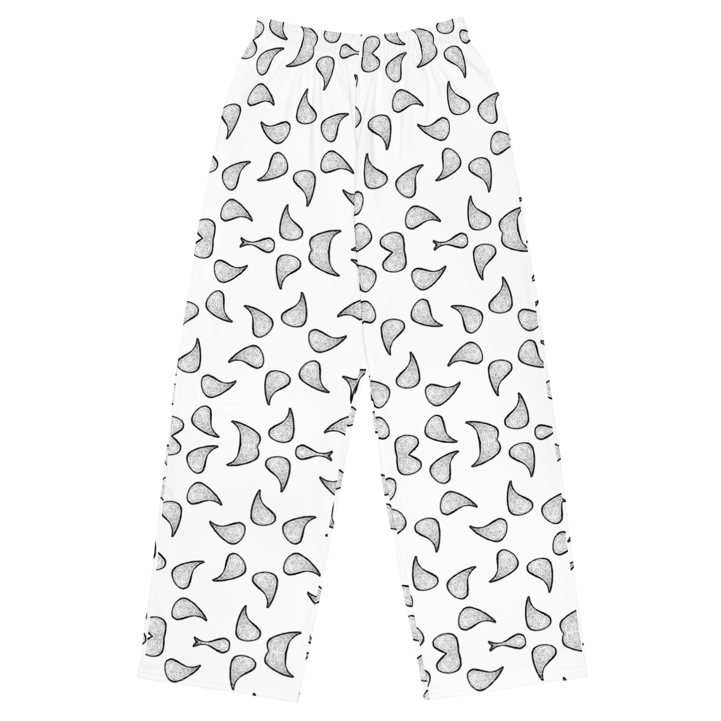 All-over print unisex wide-leg pants